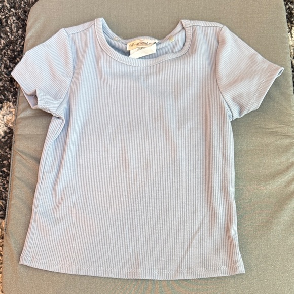 Rare Editions Soft Blue Short Sleeve Tee - Picture 1 of 4